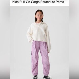 Kids Pull-On Cargo Parachute Pants